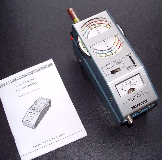 Leader LDM-815 Transistor Dipmeter & LIM-870 Antenna Impedance Meter